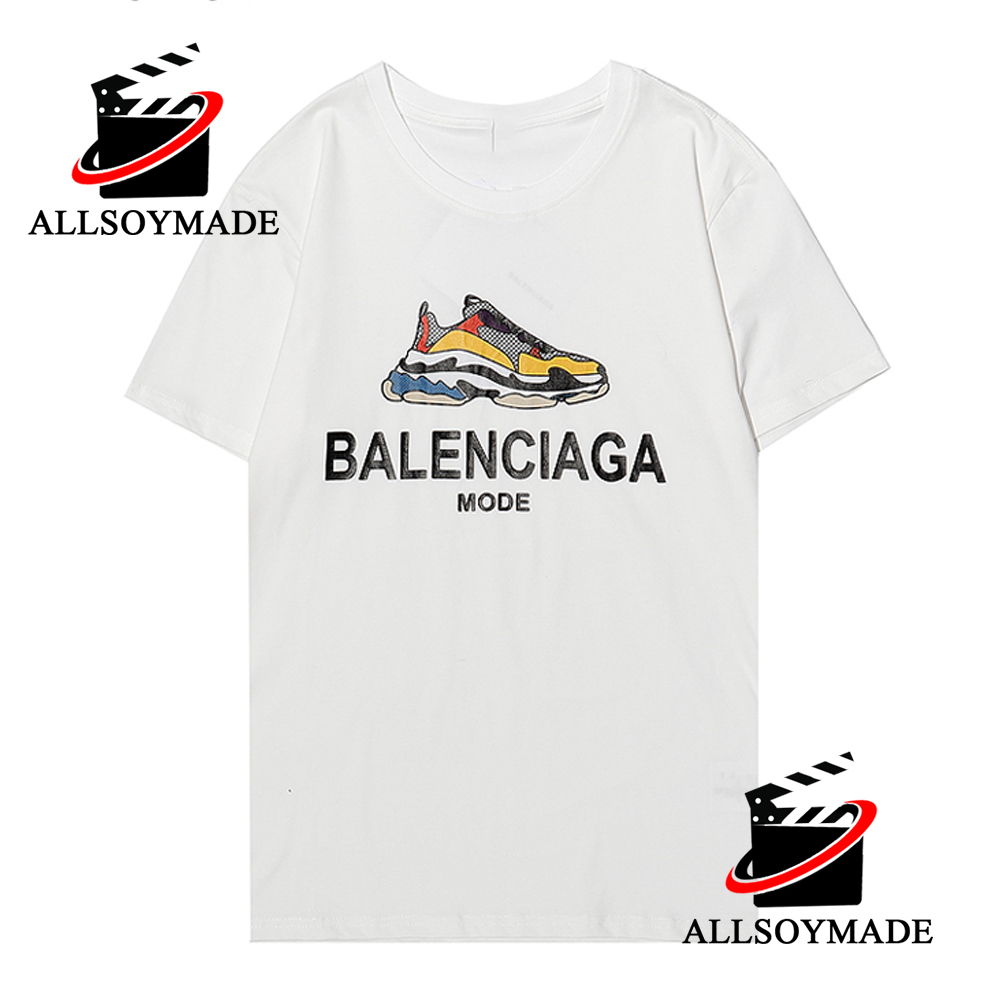 Balenciaga Pink Cotton Logo T-Shirt L Balenciaga