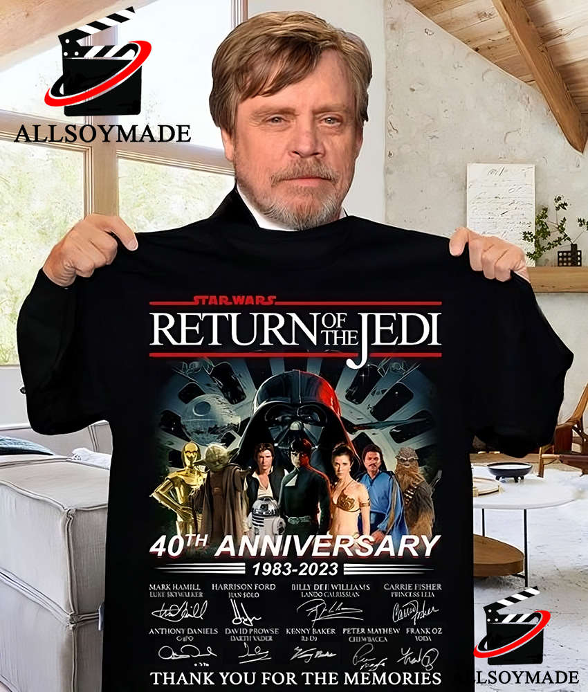 STar Wars Return of the Jedi 40th Anniversary Movie Poster All Over Print  Shirt - ReproTees - The Home of Vintage Retro and Custom T-Shirts!