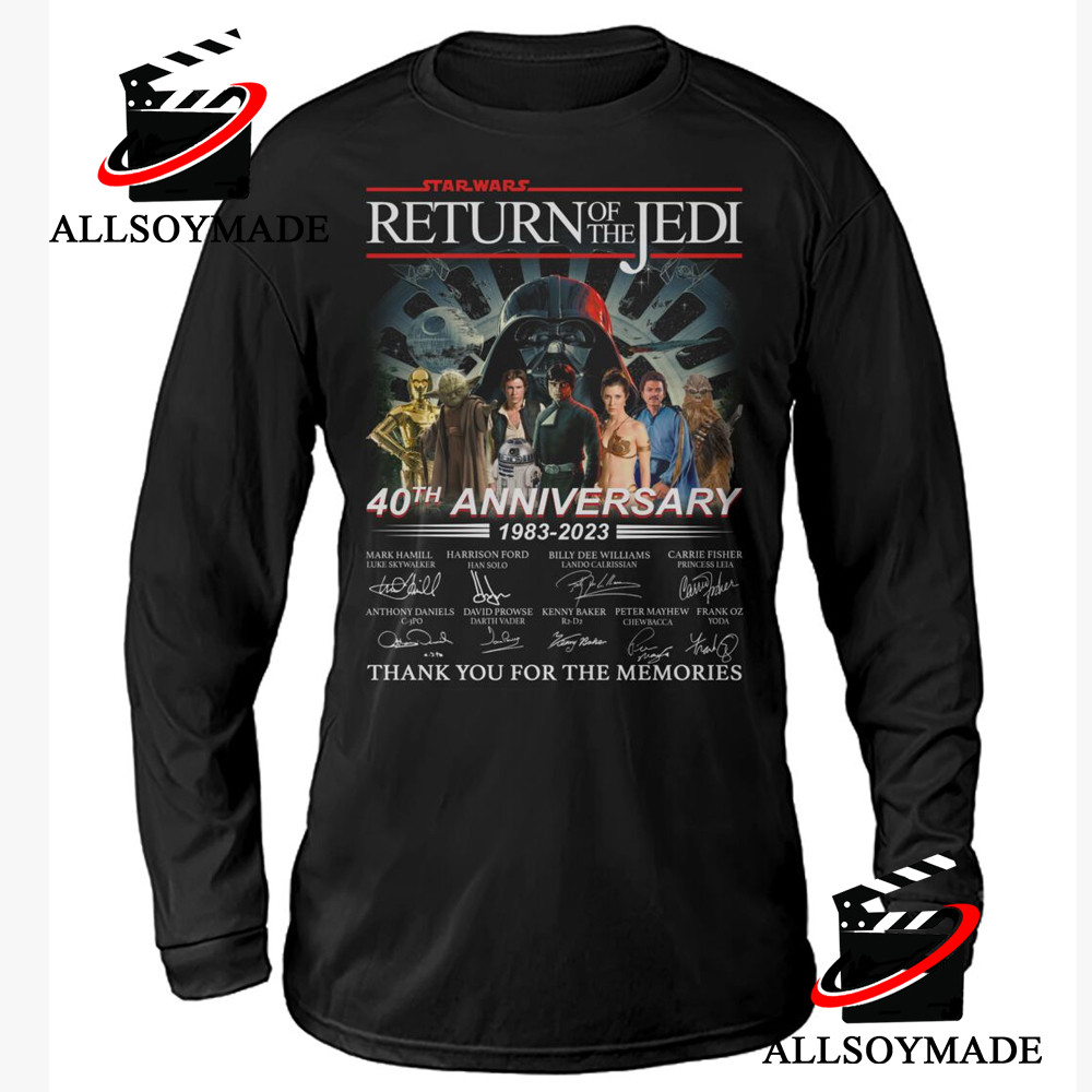 STar Wars Return of the Jedi 40th Anniversary Movie Poster All Over Print  Shirt - ReproTees - The Home of Vintage Retro and Custom T-Shirts!