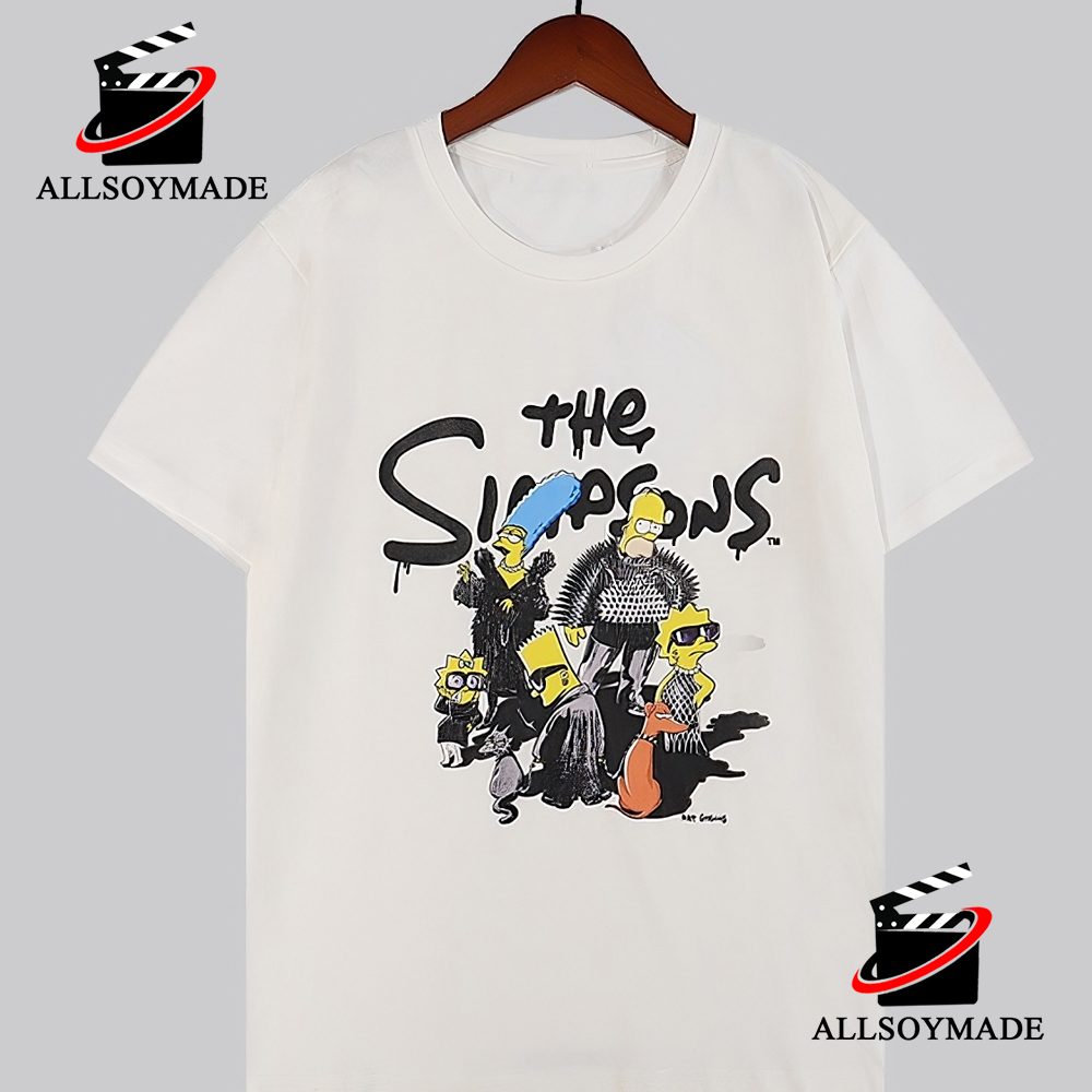 Cheap Supreme Bart Simpson Shirt, Black Supreme T Shirt Women Men -  Allsoymade