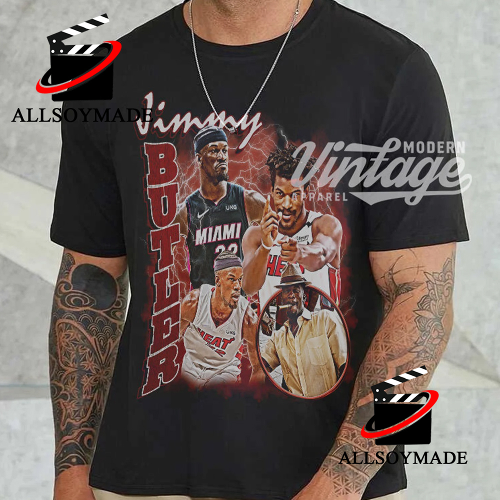 Jimmy Butler Miami Heat Jordan Brand Youth Name & Number Statement T-Shirt  - Red