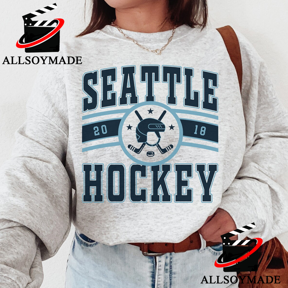 Cheap NHL Hockey Team EST 2018 Seattle Kraken T Shirt - Allsoymade