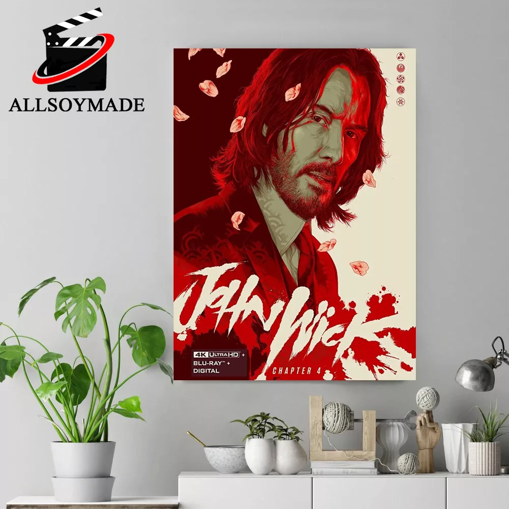 John Wick Chapter 4 2023 Artist Poster By Fan Home Decor Poster