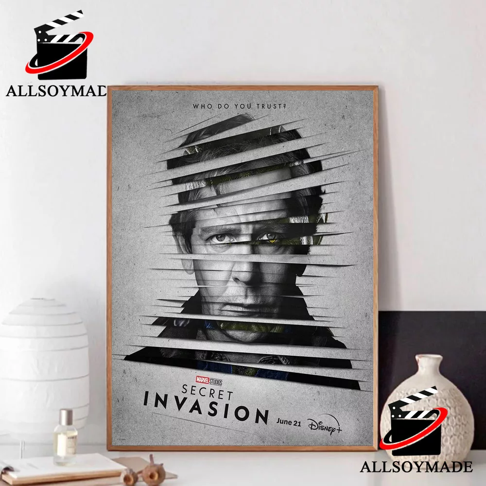 New Talos Character Movie Secret Invasion Poster, Marvel Movie Merchandise  - Allsoymade