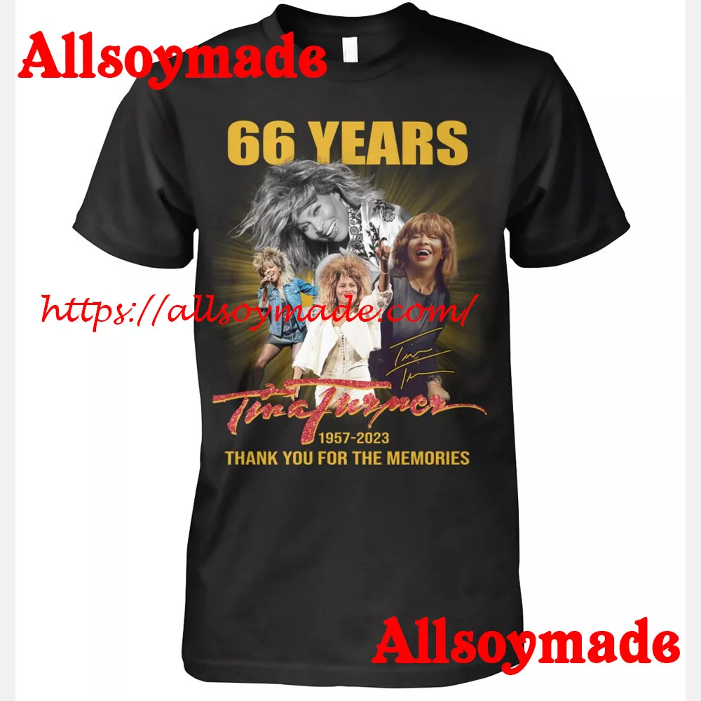 Retro Queen of Rock And Roll Tina Turner T Shirt, Unique Rest In Peace Tina  Turner Shirt - Allsoymade