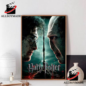 Harry Potter and The Deathly Hallows Part 2 Poster, Harry Potter Poster Art, Best Harry Potter Gifts 1