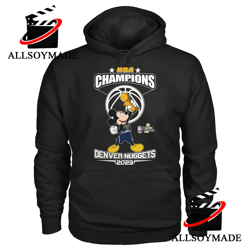 Official Mickey Mouse Denver Nuggets NBA Championship Shirt