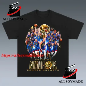 Vintage All Player Basketball Team Denver Nuggets NBA Championship T Shirt,  New Denver Nuggets T Shirt - Allsoymade