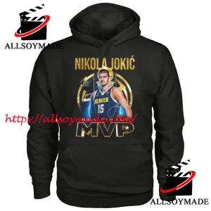 Nikola Jokic 15 Denver Nuggets NBA Finals MVP signature shirt