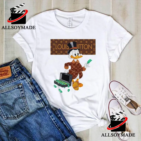 Scrooge McDuck Louis Vuitton Mens T Shirt, Louis Vuitton T Shirt Womens