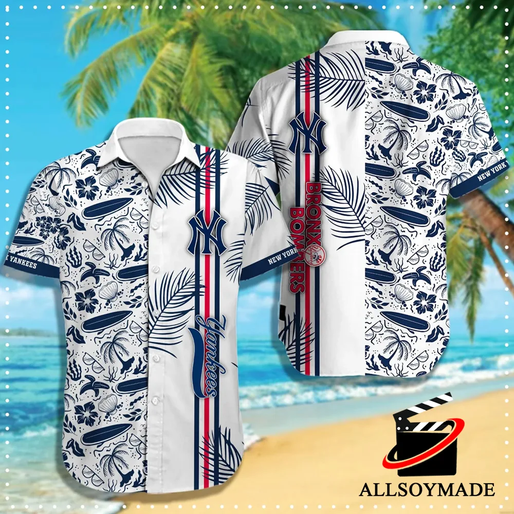 MLB New York Yankees Baseball Hawaiian Shirt