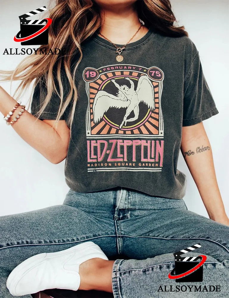 Cheap Logo Led Zeppelin T Shirt Original, Rock Band Led Zeppelin T Shirt  Womens - Allsoymade