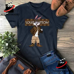 Mickey Mouse Louis Vuitton Tshirt, Women and Men Fashion Louis Vuitton Shirt, LV Tee, Women Tee, LV Luxury Tshirt Hoodie White M | CustomTeaShirt