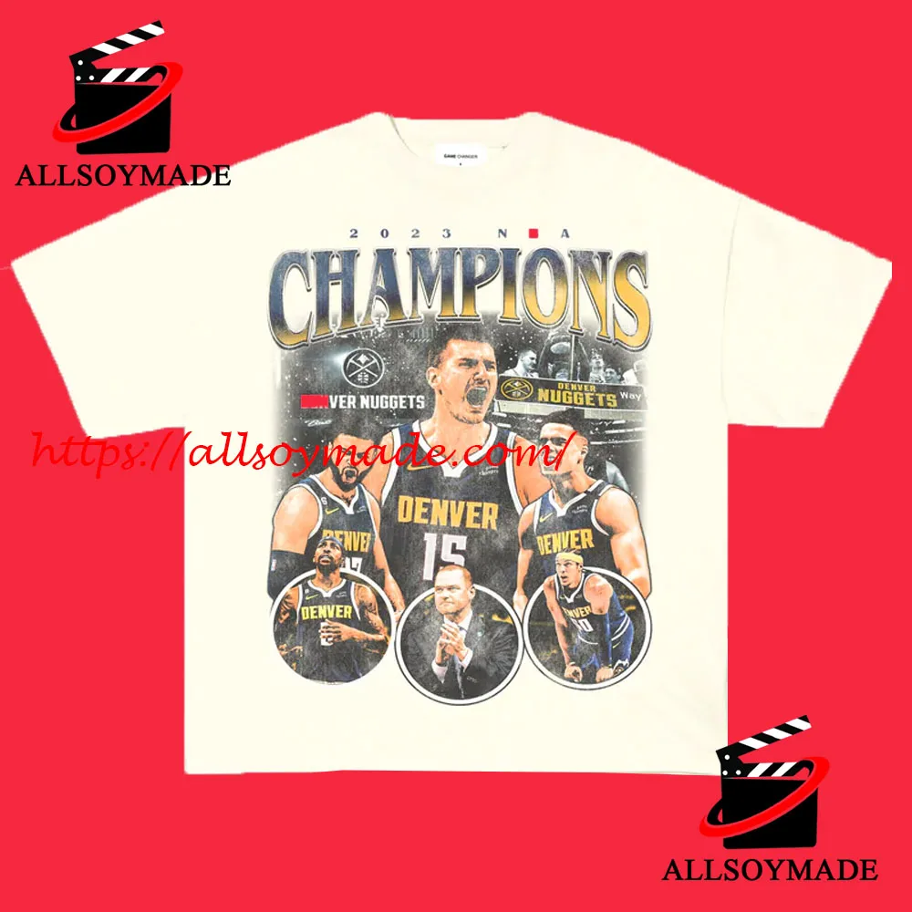 Denver Nuggets Finals Champions 2023 Jokic NBA Unisex Shirt