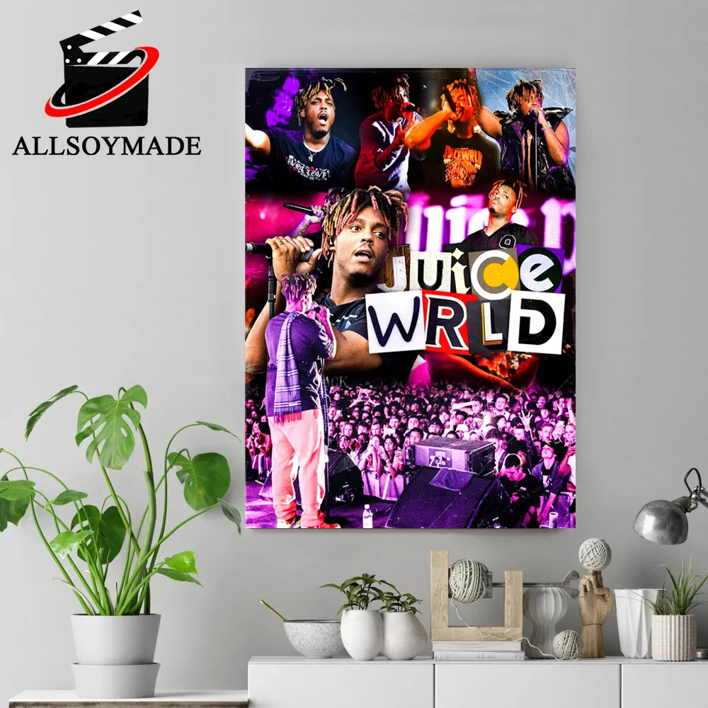 New Albums Juice Wrld Poster Wall Art - Allsoymade