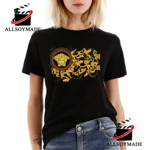 Cheap Logo Yellow Versace Shirt Versace T Shirt Womens Sale