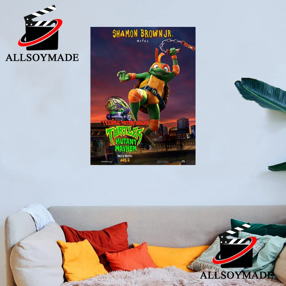 Poster Teenage Mutant Ninja Turtles - Turtles in Action, Wall Art, Gifts &  Merchandise