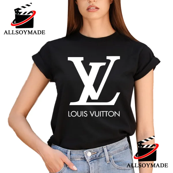 Basic Logo Louis Vuitton T Shirt Sale, Louis Vuitton T Shirt Womens 1