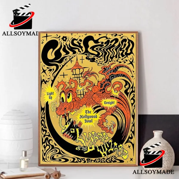 The Lizard Wizard King Gizzard Hollywood Bowl Poster June 21 Los Angeles California