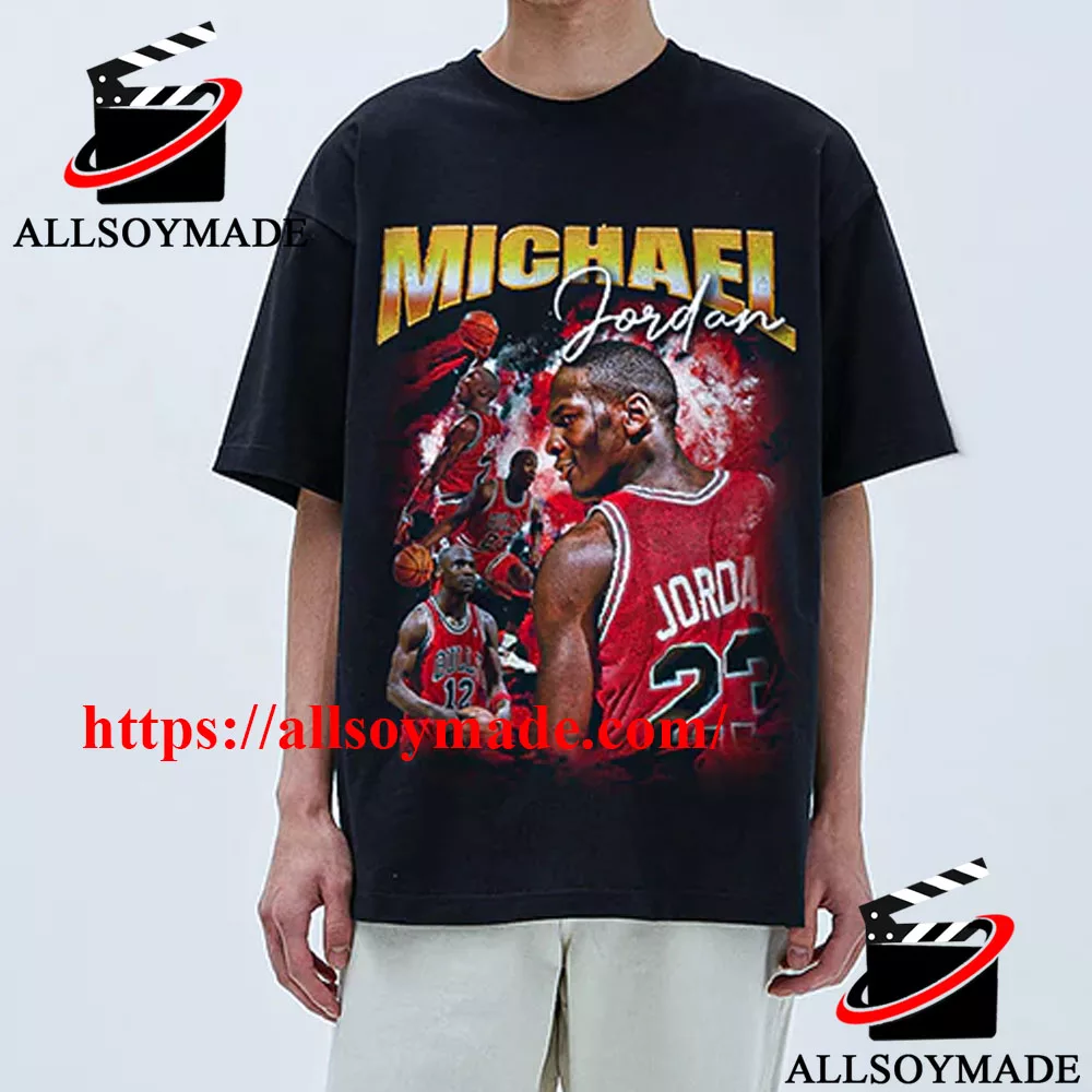 Michael Jordan Basketball Graphic T-Shirt  Michael jordan basketball,  Jordan basketball, Michael jordan