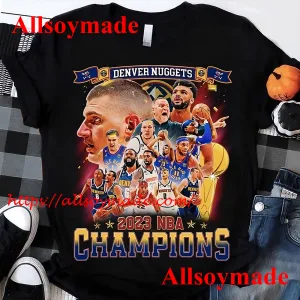 Limited 2023 NBA Finals All Player Basketball Denver Nuggets T Shirt,  Nuggets Championship Shirt - Allsoymade