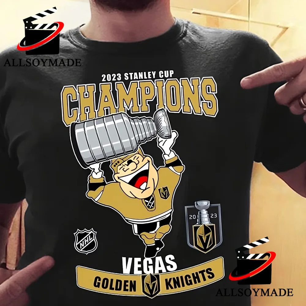Vegas Golden Knights 2023 Stanley Cup Champions T-Shirt - Adult and Kids  sizes