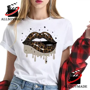 Leopard Lips Dripping Chanel T Shirt For Sale 1