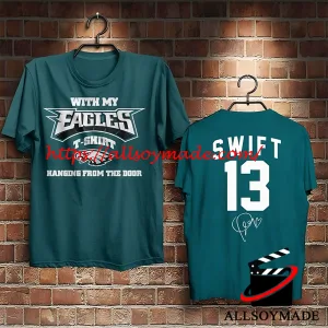 Eagles Football T-shirt Personalized Football Shirt Eagles 