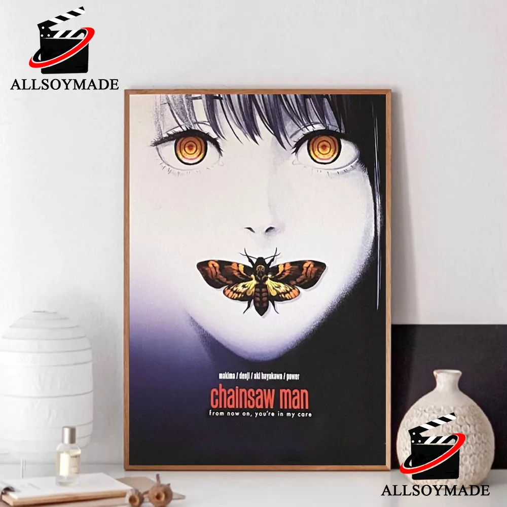 Hot Anime Retro Chainsaw Man Posters