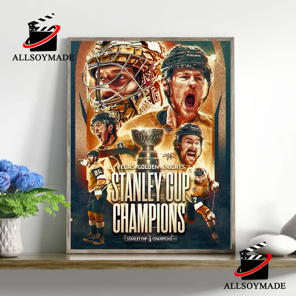 Cheap Signature Of All Players Vegas Golden Knights Poster, Golden Knights Stanley  Cup Champions Poster - Allsoymade