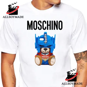 Transformers Bear Moschino T Shirt Sale, Moschino T Shirt Mens 1