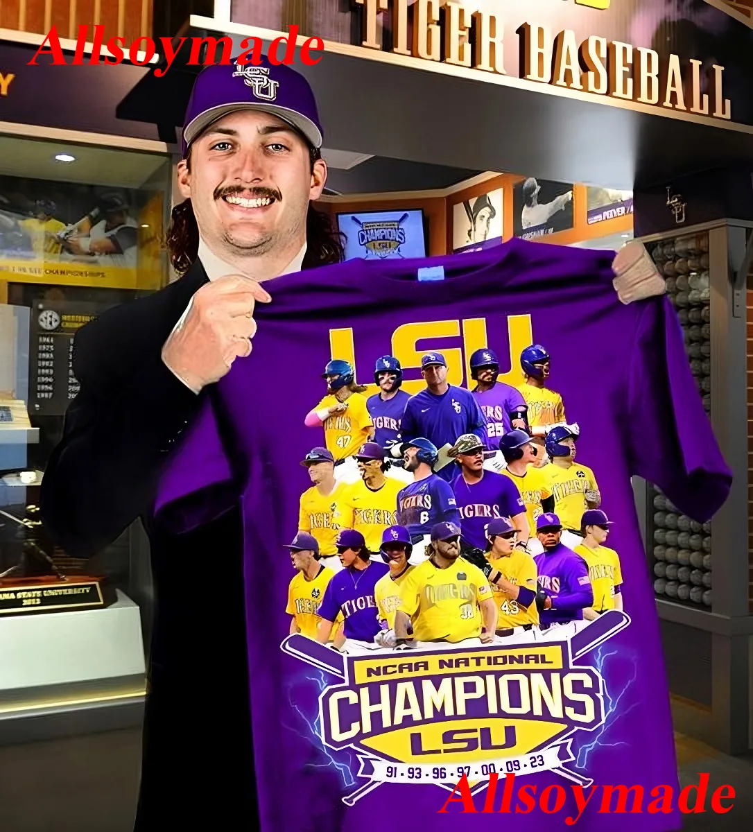 Cheap NCAA College Baseball LSU National Championship Shirt 2023