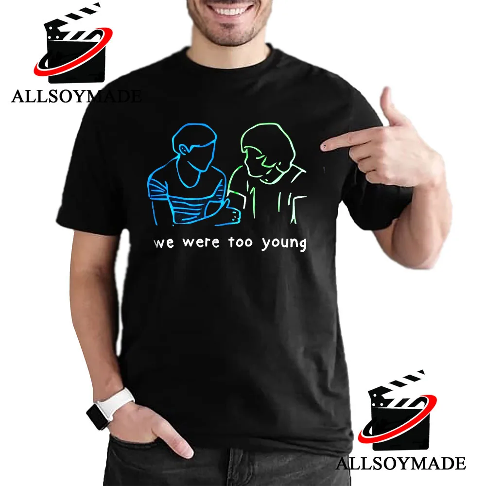 Cheap We Were Too Young Louis Tomlinson Larry Stylinson T Shirt