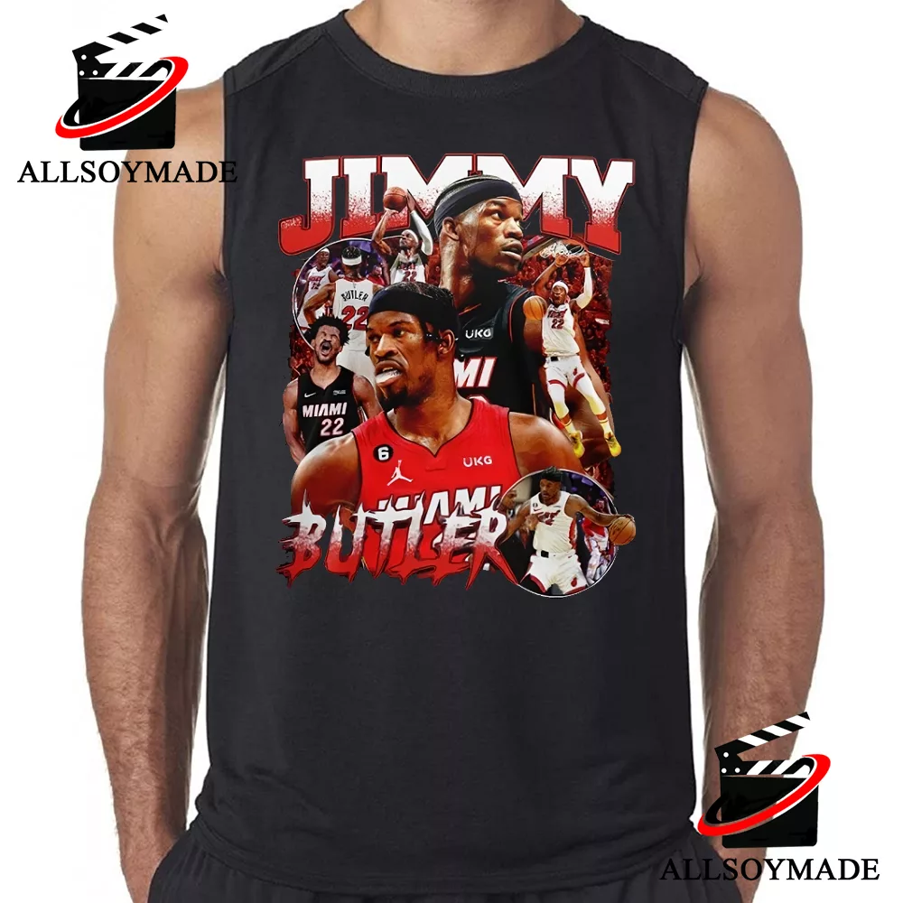 Nike Basketball NBA Miami Heats Jimmy Butler jersey unisex vest in black