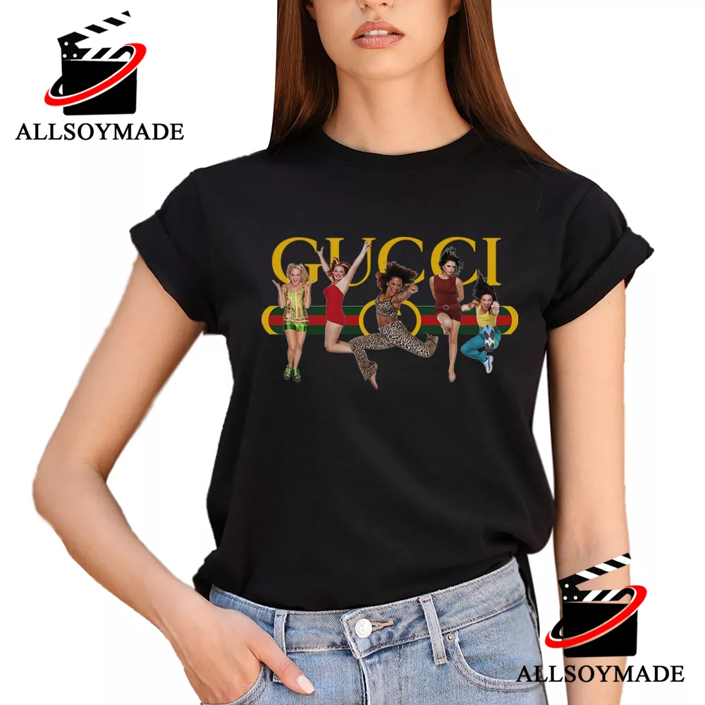 Spice Girls Chanel T Shirt Cheap, Logo Gucci T Shirt Womens - Allsoymade