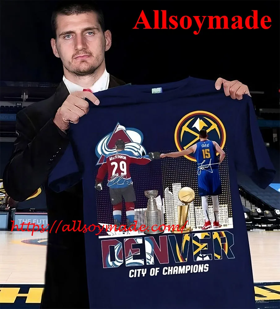 Cheap Denver City Of Champions Colorado Avalanche T Shirt, Denver Nuggets  Championship T Shirt - Allsoymade