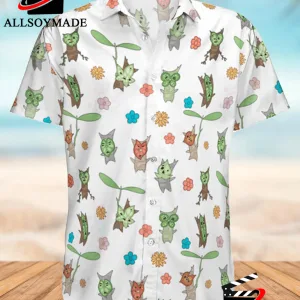 Flora Of Hyrule Legend of Zelda Hawaiian Shirt, Majora and Korok Zelda Button Up