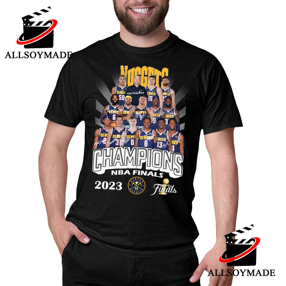 Official Nba Finals 2023 Denver Nuggets T-shirt - Listentee