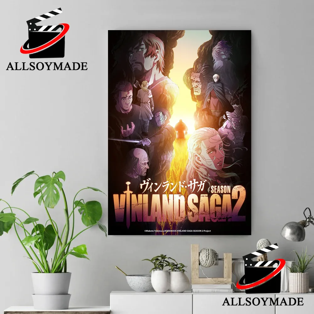 Vinland Saga Anime, Anime Poster Vinland Saga