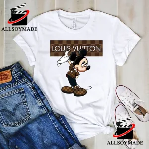 Disney Mickey Mouse Louis Vuitton Mens T Shirt, Louis Vuitton T Shirt Womens