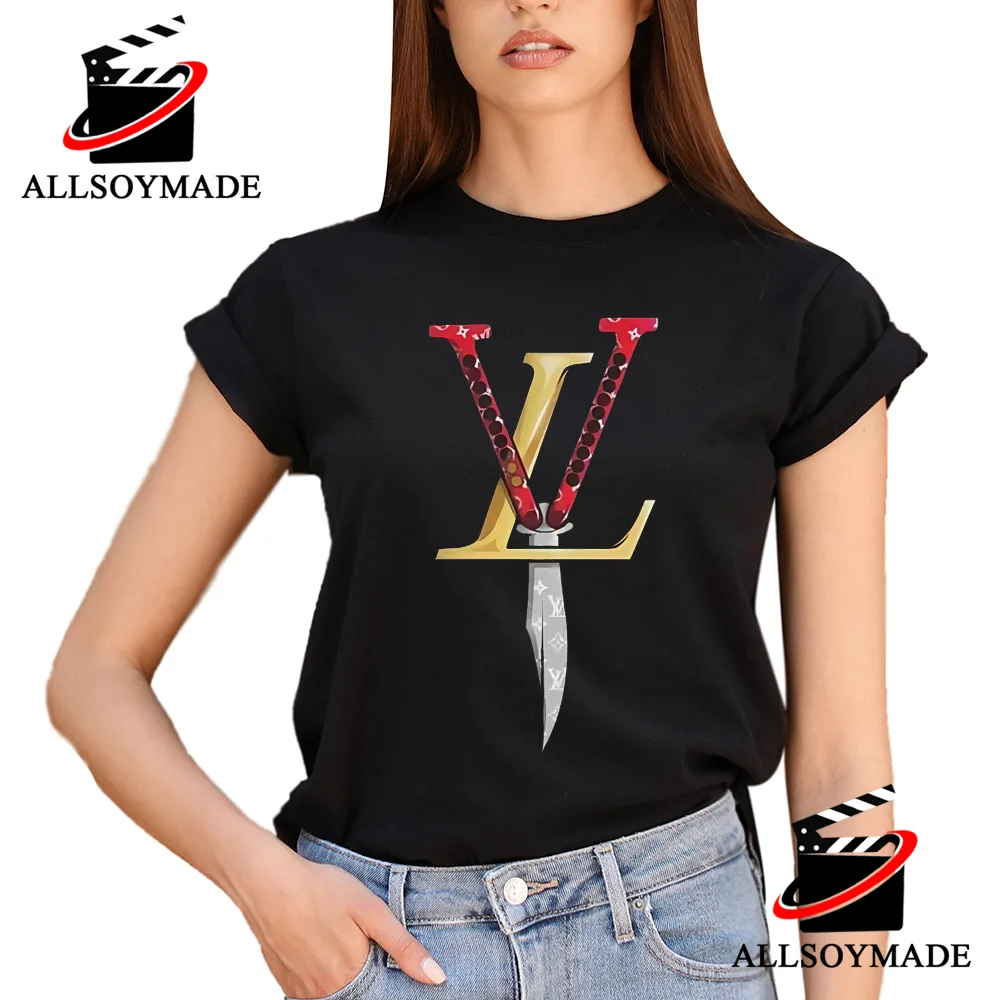 Scream Knife Louis Vuitton T Shirt Sale, Louis Vuitton T Shirt Mens -  Allsoymade