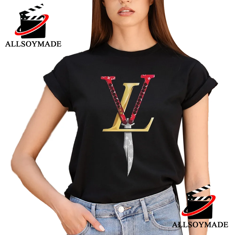 louis vuitton v neck t shirt