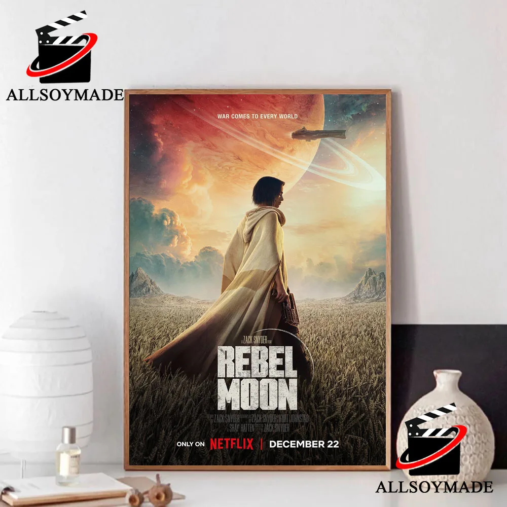 Zack Snyder Unveils Rare Rebel Moon Poster for Upcoming Sci-Fi Adventure  Movie