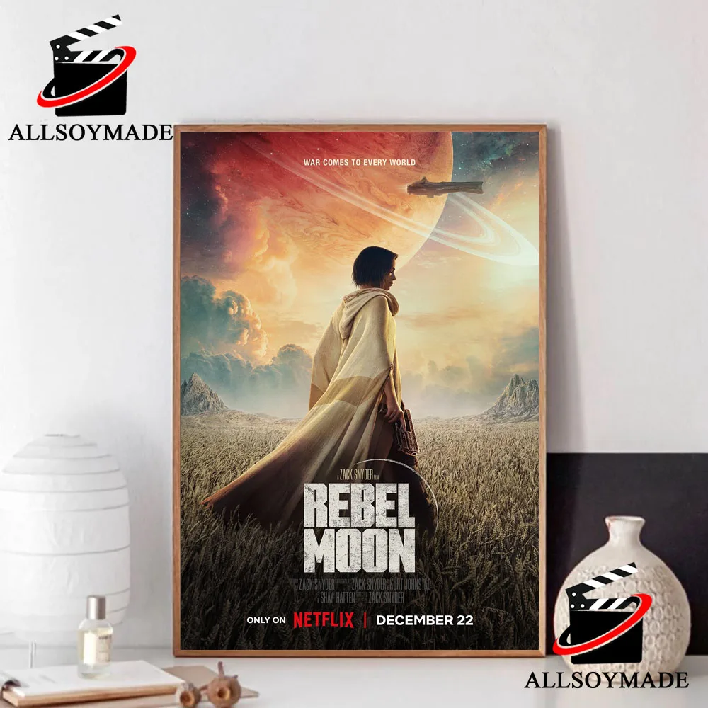 Zack Snyder's Space Snyderverse New Rebel Moon Posters