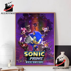 New All The Main Cast Sonic Prime Poster - Allsoymade