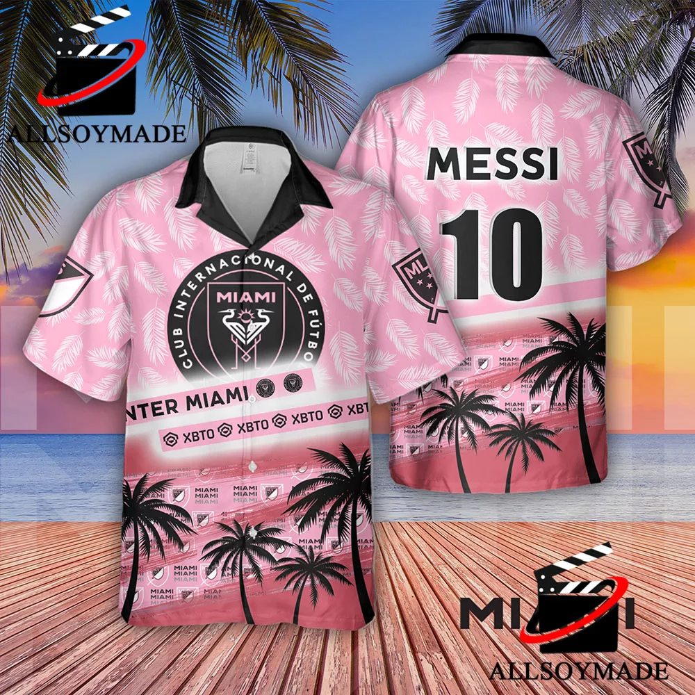 Cheap Palm Tree Inter Miami Leo Messi Hawaii Shirt, New Inter Miami Messi  Shirt - Allsoymade