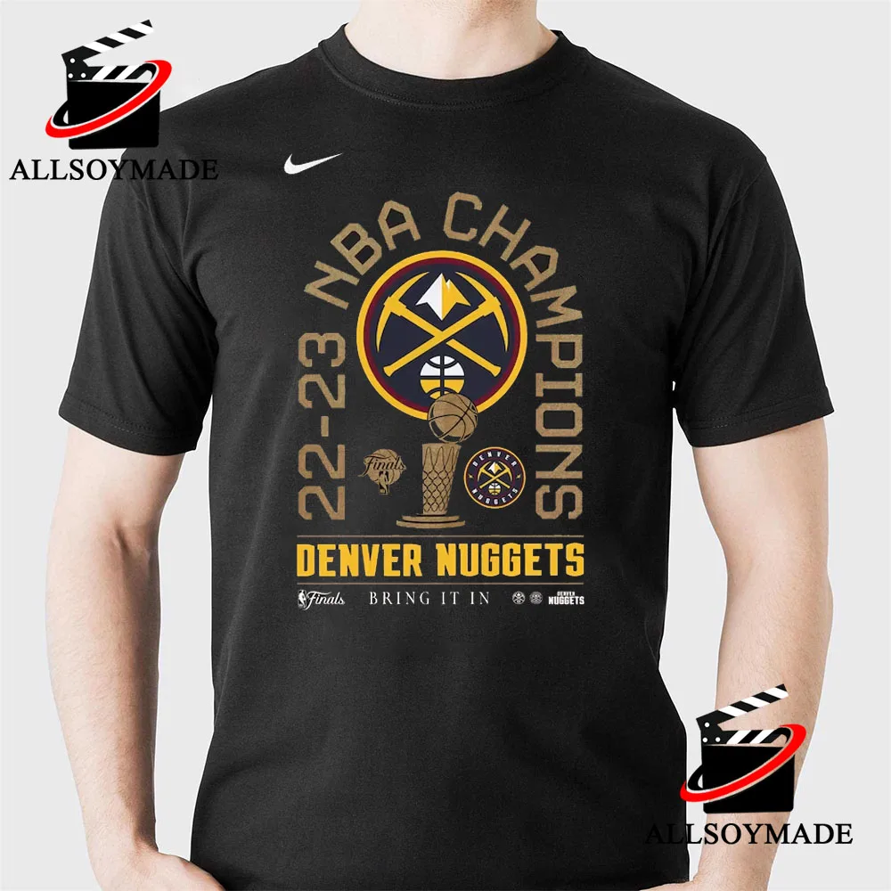 Logo Denver nuggets homage 2023 finals champions x tmnt shirt