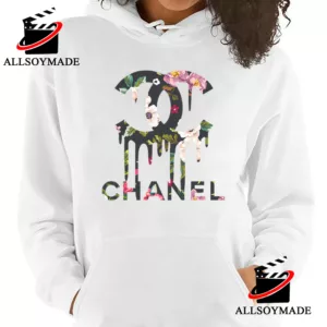 Dripping Flower Chanel Logo T Shirt, Fashion Shirts Summer for Women Men 1