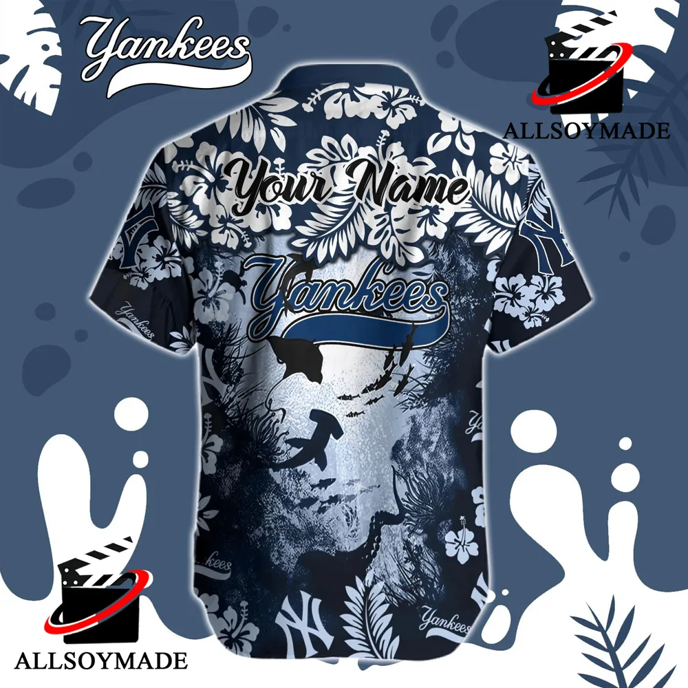 Personalized Tropical Plant MLB Baseball NY Yankees Hawaiian Shirt, Cheap  New York Yankees Merch - Allsoymade