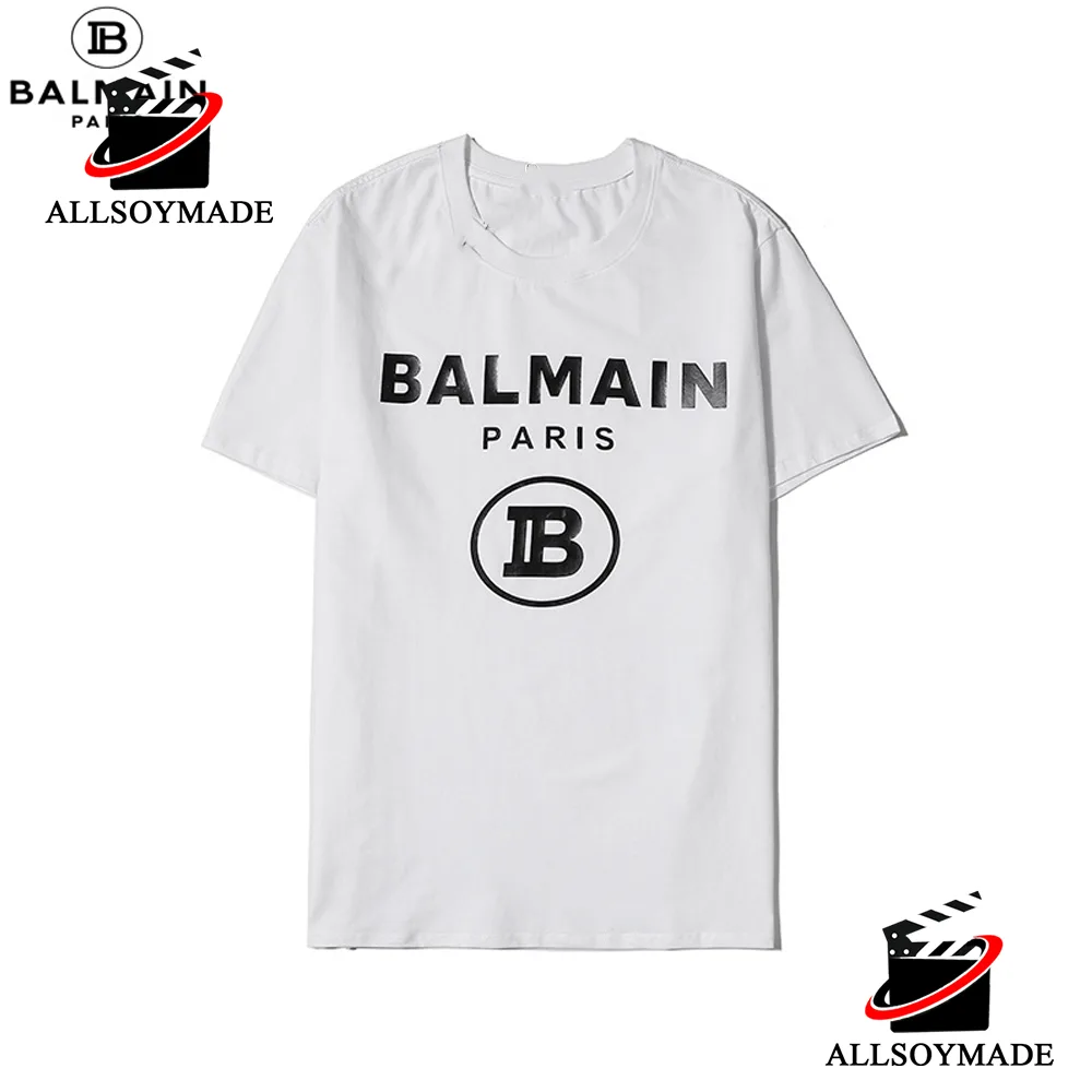slack Eventyrer Vandret Logo Balmain T Shirt Original, Balmain Paris T Shirt Women Sale - Allsoymade